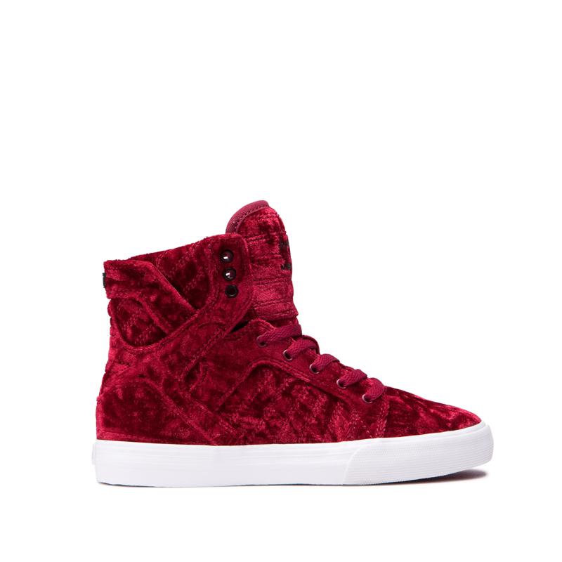 Supra SKYTOP Sneaker High Kinder Rot Deutsch KPFCL9267